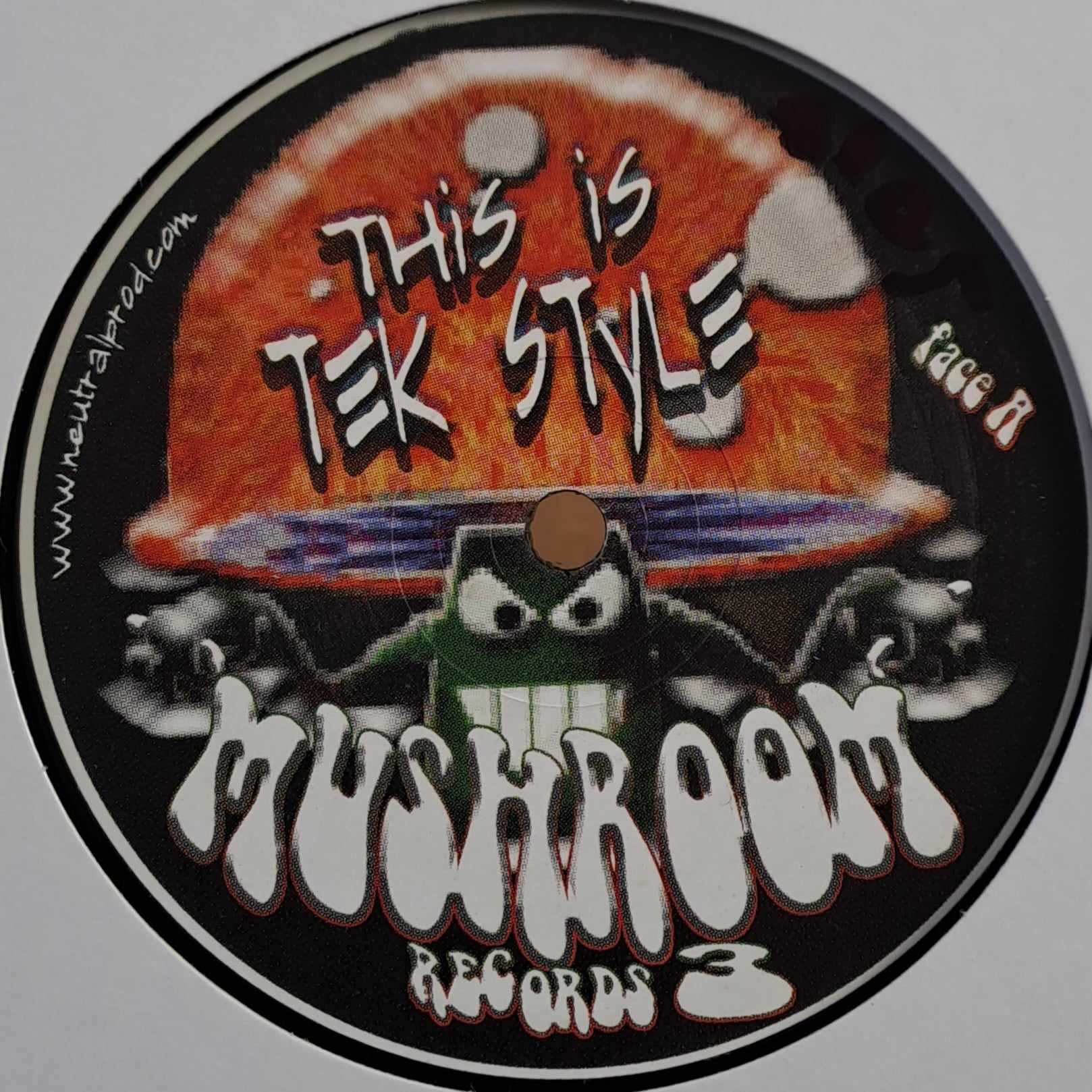 Mushroom rec. 003 - vinyle freetekno